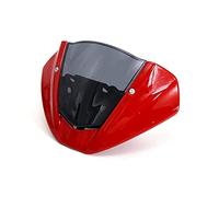 Motorcycle Windshield For DUCATI For Monster 937 950 2021 2022 Motorcycle Windshield WindScreen Screen W/Bracket Accessories(Red Gray)