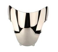 Motorcycle Windshield For GSXR For GSX-R 1000 600 750 K1 2000 2001 2002 2003 Windshield WindScreen For GSXR1000 For GSXR 750 For GSXR600 Motorcycle Accessories Windscreen Deflector(Silver)