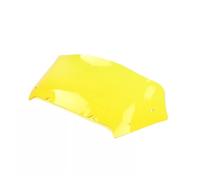 motorcycle windshield For Harley TOURING CVO Road Glide FLTRXSE 2023 Road Glide/ST 2024 Motorcycle 9" Wave Front Windshield Cover Wind Deflector windscreen double bubble(Yellow)