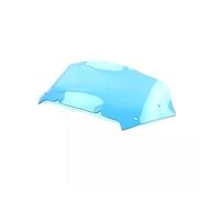 motorcycle windshield For Harley TOURING CVO Road Glide FLTRXSE 2023 Road Glide/ST 2024 Motorcycle 9" Wave Front Windshield Cover Wind Deflector windscreen double bubble(Blue)