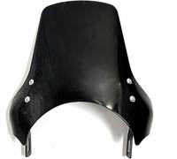 Motorcycle Windshield For HimaLayan Scram 411 SCRAM411 Scram 411 2023-2024 Windscreen Accessories,Black