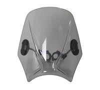 Motorcycle Windshield For INDIAN For SCOUT For BOBBER 2018-2024 For SCOUT 2015-2024 Motorcycles Custom Compact Sport Wind Deflector Retro Windshield Universal Windscreen Motorbikes(Light Grey)