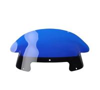 motorcycle windshield For Indian Pursuit Challenger Models 2020 2021 2022-2025 2024 Motorcycle Modified 11" Wave Touring Screen Front Windshield Cover windscreen double bubble(Blue)