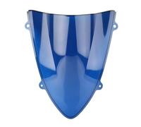 Motorcycle Windshield For Kawasaki For Ninja EX250 EX 250 2008 2009 2010 2011 2012 Motorcycle Windshield Windscreen Double Bubble Windscreen(Blue)