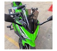 Motorcycle Windshield For Kawasaki For Ninja400 For Ninja 400 250 2018 2019 2020 2021 2022 2023 Motorcycle Windshield Wind Screen Double Bubble(Smoke)