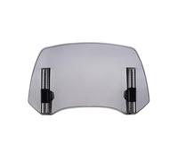 Motorcycle Windshield for Kawasaki VN900 Classic Custom Lateral Soporte, Windscreen Shield Deflectors Durable Moto Spoiler Front Fairing Wind Deflector Accessories,A/Small Smoke