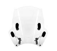 Motorcycle Windshield for Kawasaki VN900 Classic Custom Lateral Soporte, Windscreen Shield Deflectors Durable Moto Spoiler Front Fairing Wind Deflector Accessories,A/Transparent