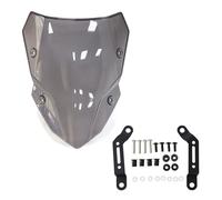 Motorcycle Windshield For Kawasaki Z 500 SE 2024 2025 Motorcycle Air Wind Deflectors Front Screen Shield For Z500 Windshield Windscreen Motorbike Wind Deflector(Gray)