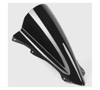 Motorcycle Windshield For Kawasaki ZX4R ZX4RR ZX25R Windshield | Sport Touring Windshield Double Bubble Deflector Series Race High Windscreen(Black Smoke)