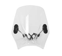 Motorcycle Windshield For Keeway For Superlight 125/150/200 Universal Motorcycle Windshield Wind Screen Shield Deflector Protector Cover Windscreen Motorbikes(Transparent)