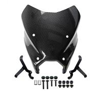 Motorcycle Windshield For MT-09 2024 2025 For MT09 SP Motorcycle Touring Windshield Visor Double Bubble Windscreen Deflector(Carbon)