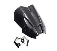 Motorcycle Windshield For MT09 MT-09 MT 09 2024- Front Motorcycle Windshield(Black)
