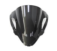Motorcycle Windshield For NINJA ZX-6R ZX 6R ZX6R 2024 ZX6R 2025 Colors Motorcycle Front Windshield Windscreen Baffle Wind Deflectors Windshield Spoiler(Zwart)