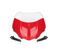 Motorcycle windshield For Street For Triple 765RS 765 RS / Moto2 2023 Motorcycle Front Windscreen Windshield Visor Wind Screen Shield Spoiler Deflector(Bright Red Set)