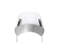 Motorcycle Windshield For SUZUKI For SV1000 SV400 GS750E For Inazuma 400 6.5"-9.45" Motorcycle Headlight Windshield Wind Deflector Windscreen Universal Windscreen Wind Deflector(White A style)