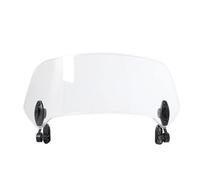 Motorcycle Windshield For SYM For Citycom 300 Windshield Extension Adjustable Spoiler Clamp-On Suitable For All Motorcycle Models Motorcycle Windscreen(365mm Width)