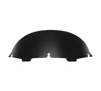 Motorcycle Windshield For Touring For Trike For Street For Glide 1996-2013 Motorcycle 8'' Wave Windshield Fairing Case Windshield Fairing Windscreen Cover(Black)