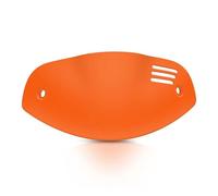 Motorcycle Windshield For Vespa GTS GTV 300 2024 Motorcycle Windshield Extension Adjustable Spoiler Windscreen Deflector(Orange)