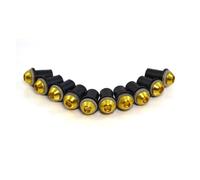 Motorcycle Windshield For XJ600 XJ900 XJ400 XT600 R1 R6 R3 R25 Windscreen Windshield Bolts Screws Motorcycle Wind Deflector(YELLOW Screws)
