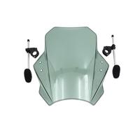 Motorcycle windshield For XVS 250 400 1100 For DRAGSTAR 1300A Midnight Star Windscreen Adjustable Universal Windshield Spoiler Extension Deflector