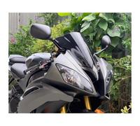 motorcycle windshield For YAMAHA For YZF600 For YZF 600 R6 2008 2009 2010 2011 2012 2013 2014 2015 2016 Black Motorcycle Windshield WindScreen Wind Deflector(Black)