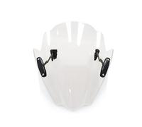 Motorcycle Windshield for Yamaha MT-125 YZF-R125, Windscreen Shield Deflectors Durable Moto Spoiler Front Fairing Wind Deflector Accessories,A/Transparent