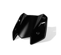 motorcycle windshield For Yamaha TMAX560 T MAX 560 2025+ Motorcycle Modified Sports Competition Windshield Front Windshield Small Wind Deflector windscreen double bubble(Black)