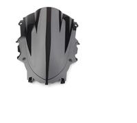 Motorcycle Windshield For YZF-R3 2019 2020 2021 2022 2023 Motorbike Windshield Windscreen Double Bubble Wind Deflector Flyscreen Wind Fairing(Black)