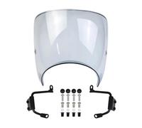 Motorcycle Windshield Front Wind Deflector Screen Shield For Kawasaki Z900RS/Z900RS ABS 2018-2024(Light smoke)