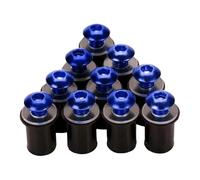 Motorcycle Windshield M5*16 5mm Motorcycle Screws Windshield Bolts Fairing Mountings Kits For Honda CBR 600 F4i CBR1000RR CB400 VFR800(Black)