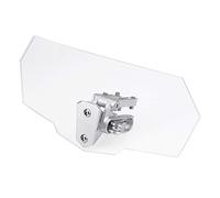 Motorcycle Windshield Modified Windscreen Spoiler Air Deflector Wind Deflectors Airflow Clip On Extension Windscreens Transparent Acrylic Universal