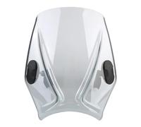 Motorcycle Windshield Motorbike Wind Deflector Universal Windshield Spoiler Fit For XSR700 XSR900 Fit For HONDA CB650R Fit For Kawasaki Fit For Dukadi(Light Gray)