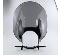 motorcycle windshield Motorcycle For BMW R 18 Fog Lamp Windshield Cruising Transparent Windscreen For R18 Classic 100 Years 2020-2023 Air Deflector(B Black)