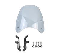Motorcycle Windshield Motorcycle Front Windshield Screen Shield For Triumph For Bonneville T100 T120 2016-2020(Smo-ke)