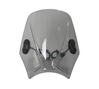 Motorcycle Windshield Motorcycle Front Windshield Wind Deflector For CB650R CB1000R CB125R CB 650R 1000R 125R(GRAY)