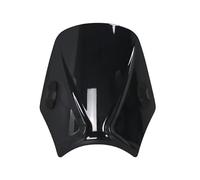 Motorcycle Windshield Motorcycle Front Windshield Wind Deflector For CB650R CB1000R CB125R CB 650R 1000R 125R(Black)