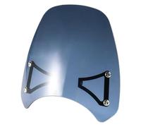 motorcycle windshield Motorcycle Headlight Front Fairing Airflow Wind Spoiler Deflector Windshield Windscreen For CB650R(Clear)