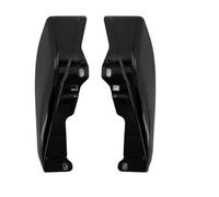 Motorcycle Windshield Motorcycle Mid-FrameAirDeflectorHeat Shield Trim Cover For Harley Touring Electra Street Glide Road King FLTRX2001-2324(Gloss Black 09-16)