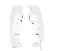 Motorcycle Windshield Motorcycle Mid-FrameAirDeflectorHeat Shield Trim Cover For Harley Touring Electra Street Glide Road King FLTRX2001-2324(Chrome 17-23)