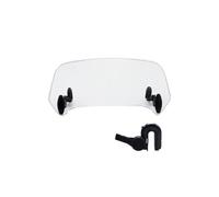 Motorcycle Windshield Motorcycle Risen Adjustable Wind Screen Windshield Spoiler Air Deflector Motorcycle Wind Screen(B Large Transparent)