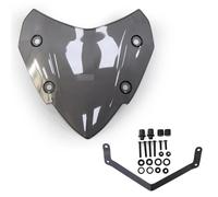 Motorcycle Windshield Motorcycle Sports Windshield Windscreen Wind Deflectors Viser Visor Fit For YAMAHA Tricity300 Tricity 300 2020-2025 Windshield Visor Wind(Grey)