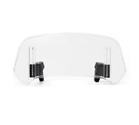 Motorcycle Windshield Motorcycle Universal Modified Heightened Windshield Windshield Installed Moto Windshield Extension Windscreen Spoiler(A Large Transparent)
