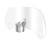 Motorcycle Windshield Motorcycle wind deflector with high-end wind deflector windshield height increase installation modification universal Windscreen Spoiler(Small size)