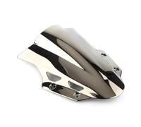 Motorcycle Windshield Motorcycle Windscreen Double Bubble Wind Screen For Suzuki GSX250R GSXR 250 2017-2020(SILVER)