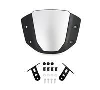 Motorcycle Windshield Motorcycle Windshield Front Screen Wind Deflector For CB650R 2019-2023 CB1000R CB 650 R(SILVER)