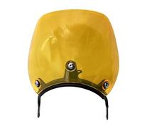 Motorcycle Windshield Motorcycle Windshield Windscreen Windproof Wind Screen Deflector Fit For RE Guerrilla450 GUERRILLA450 2024 2025 Motorbike Wind Deflector(Yellow)