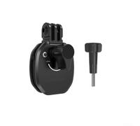 Motorcycle Windshield Mount for Insta360 for GO for ultra Camera Stand ABS Vibration Reduction Accessory Black