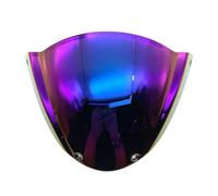 motorcycle windshield protector For D&UCATI Monster 696 796 1100 1100S Motorcycle Parts Sports Windshield Head Cover WindScreen Deflector Visor LOCKMEIHUA(Dark Rainbow)
