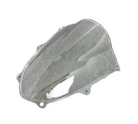 motorcycle windshield protector For S&UZUKI For GSXR1000 K17 2017 2018-2024 Windscreen Screen Wind Deflectors Double Bubble Windshield LOCKMEIHUA(B - Clear)