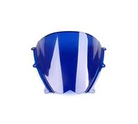 motorcycle windshield protector For S&UZUKI For GSXR1000 K7 K8 2007 2008 Windscreen Windshield Accessories Moto Wind Deflector Double Bubble LOCKMEIHUA(Blue)